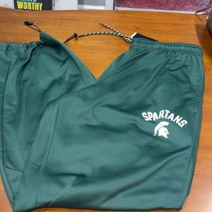 Nike Dark Green Spartans Men's Jogger Sweatpants